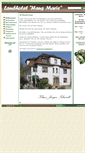 Mobile Screenshot of landhotel-marie.de